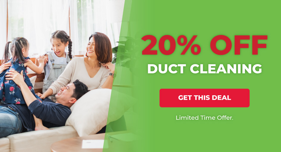 20 Percent off Duct Cleaning